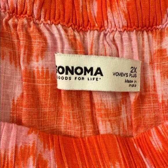 *NWT* Women's XXL Sonoma squareneck Peasant Top - Picture 5 of 10